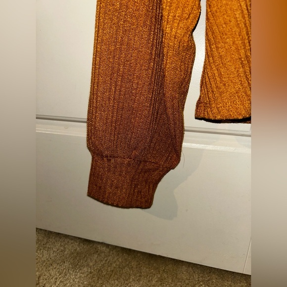 NEW! Rust Orange Sweater - Picture 5 of 7